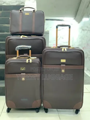 Six Carats Leather Traveling Boxes