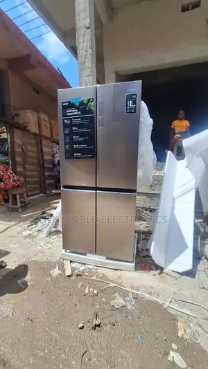 New Haier 468l Side by Side Fridge 4door (Inverter) Super Cooling