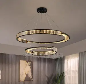 Modern Home Decor Ring Led Lights Pendant Light Lamps for Living Room