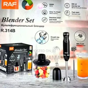 Raf Hand Blender 5 in 1 With Milk Froster