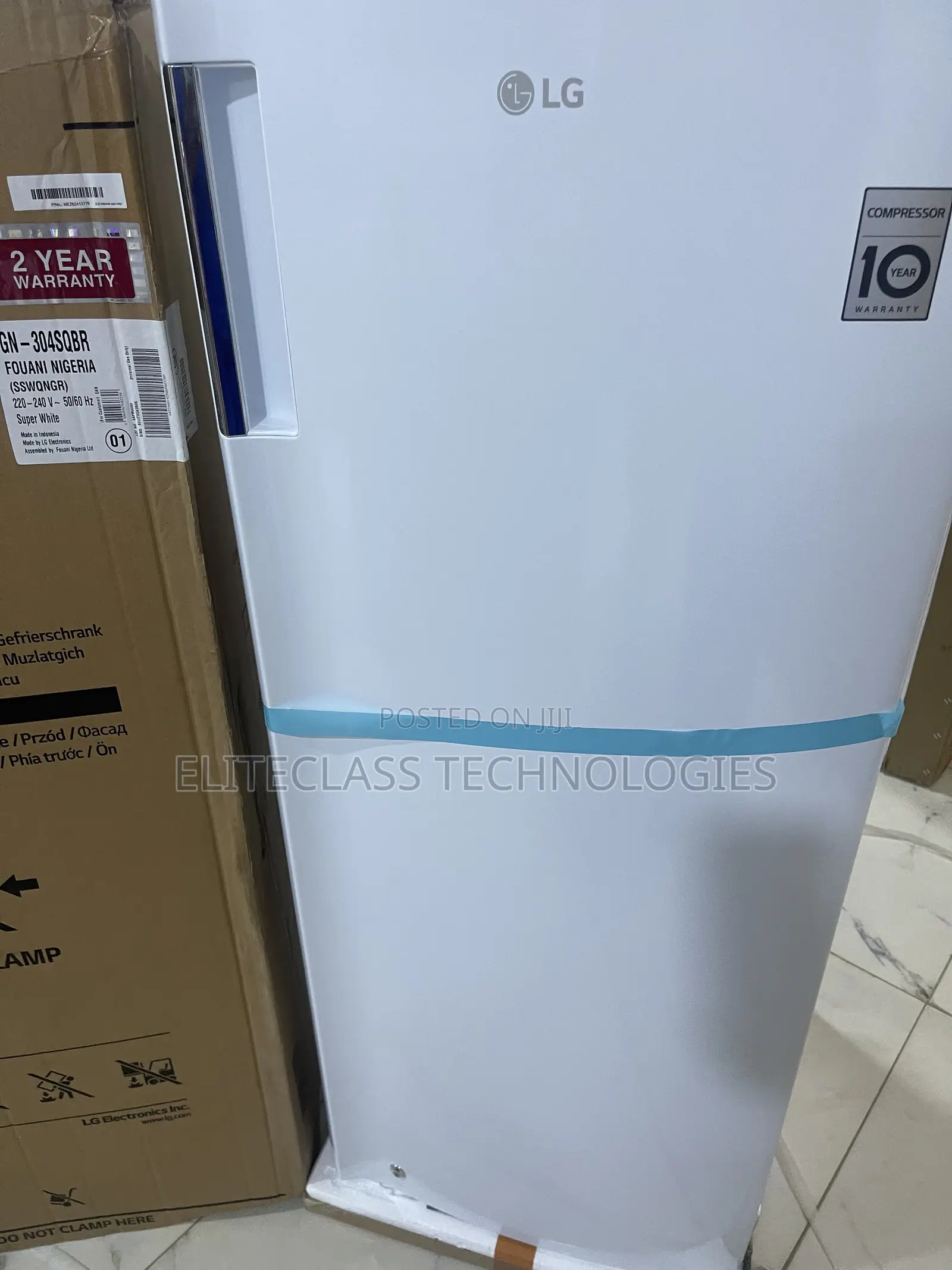 Lg Gn-304sqbr Upright Freezer 168l Capacity