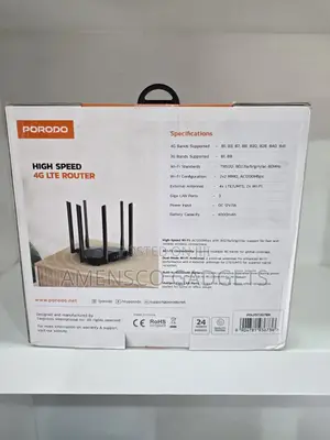 Porodo Dual Band Portable Wi-Fi Router 1200 MBPS