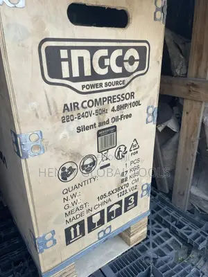 100litres Silent Oilless Ingco Air Compressor Machine