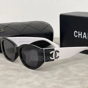 Genuine Chanel Acetate Sunglasses With Chanel Full Box(23000)
