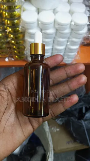 50ml With Gold Cover Dropper