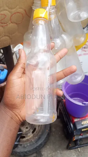 50cl Bear Bottle Transparent