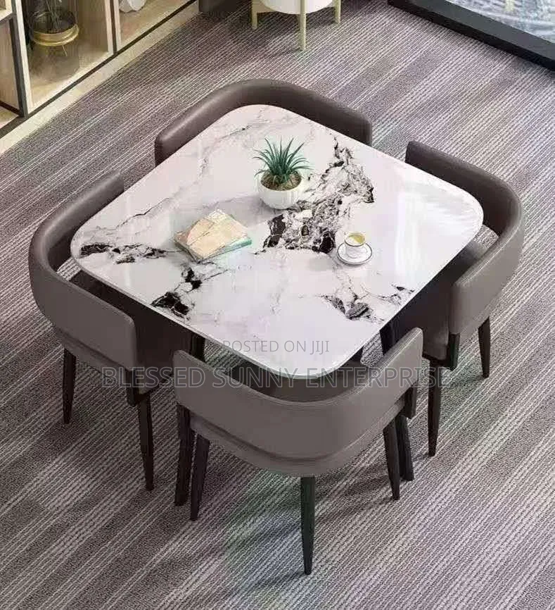 Cube Elite Dining Set - Grey