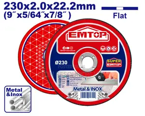 Abrasive Metal Cutting Disc