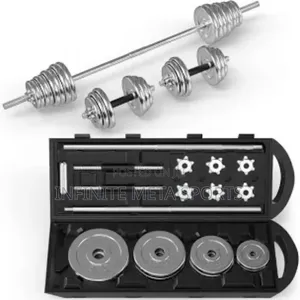 50kg Chrome Box Dumbbell