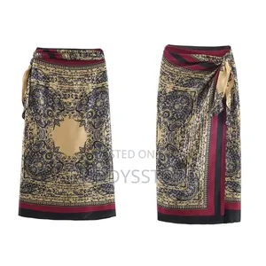 Zr Vintage Wrap Skirt