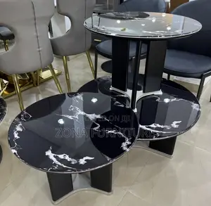 Imported Luxury Center Table With 2 Side Tables