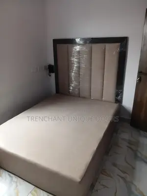 Bed Frame With Upholstery