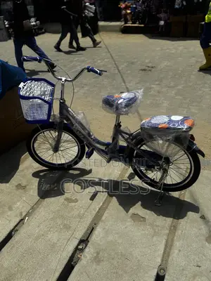 Size 20 Durable Bicycle With Front Basket