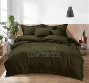Navy Green American Polish Duvet for 6 by 6 Mattress