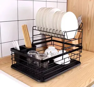 2-tiers Metal Dish Rack