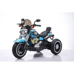 Children's Battery-Operated Electric Tricycle Motorcycle