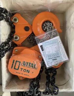 10 Tons Heavy Duty Chain Block – Industrial Manual Hoist for Lifting