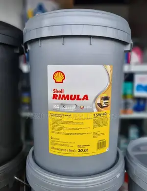Shell Rimula R4 X 15w-40 Heavy-Duty Diesel Engine Oil.