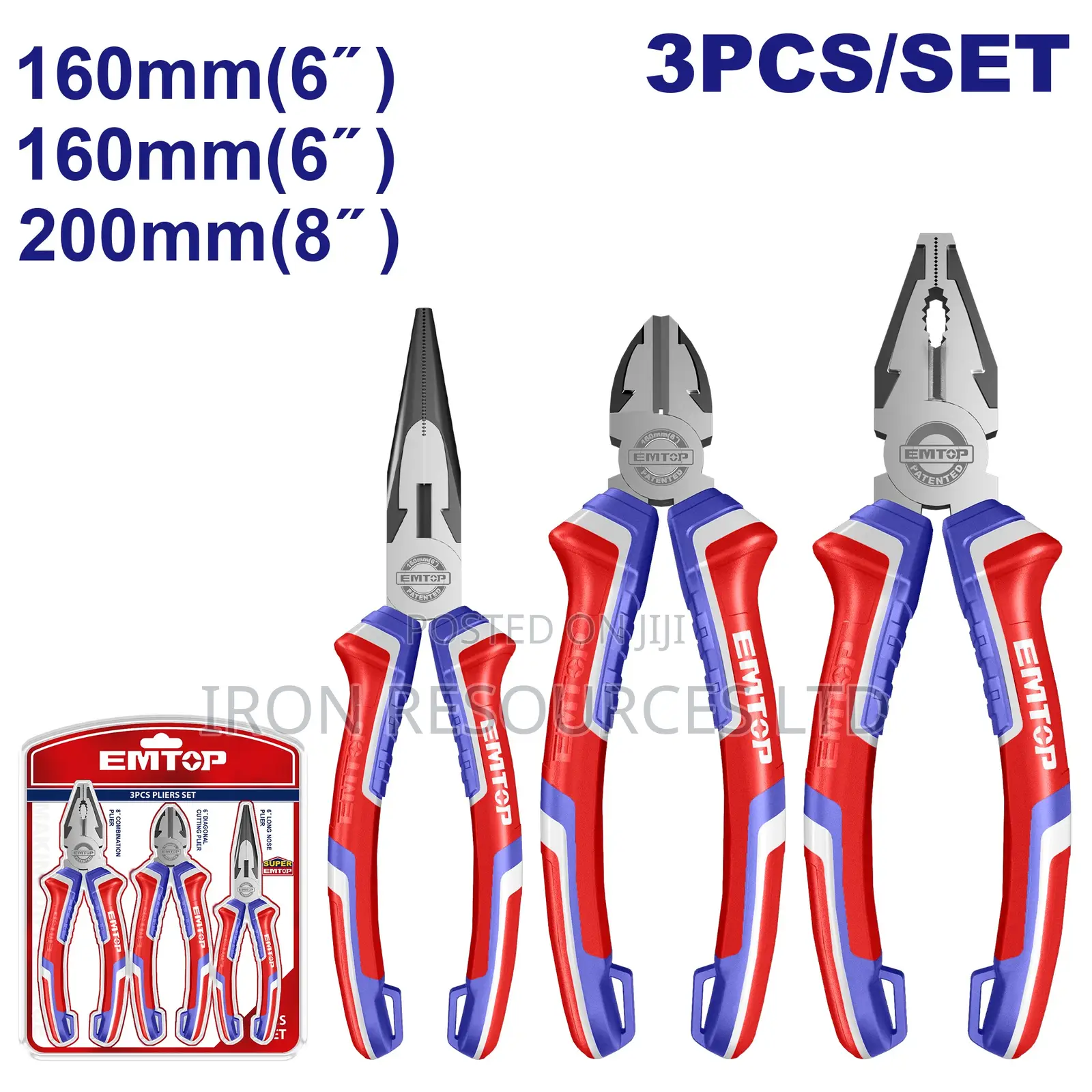 3 PCS Pliers Set