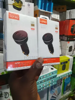 160w 3 Usb Super Fast Car Charger C102