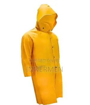 Reusable Waterproof Rain Coat With Hood