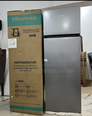 240ltrs” Hisense Double Door Refrigerator. Inverter Gas”10yrs Warranty