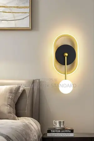 Modern Oval Led Wall Lamp