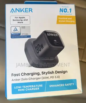 Zolo 30w Compact Usb C Gan Fast Charger - Adapter