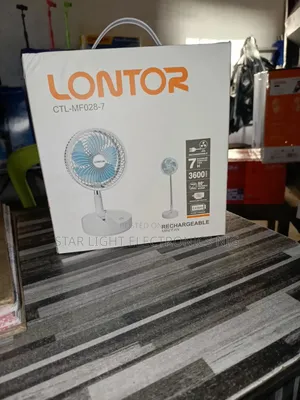 Rechargeable Foldable Fan