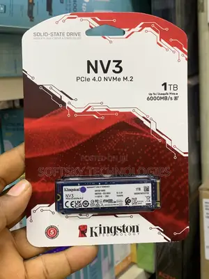 Kingston 1tb M.2 Nvme Solid State Drive (Ssd)