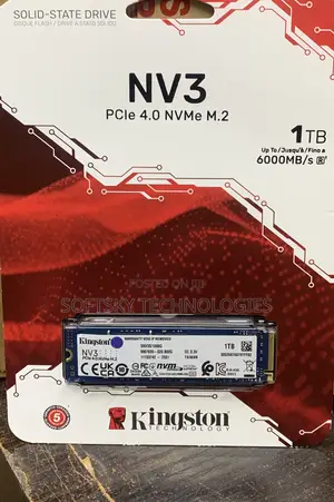 Kingston 1tb M.2 Nvme Solid State Drive (Ssd)
