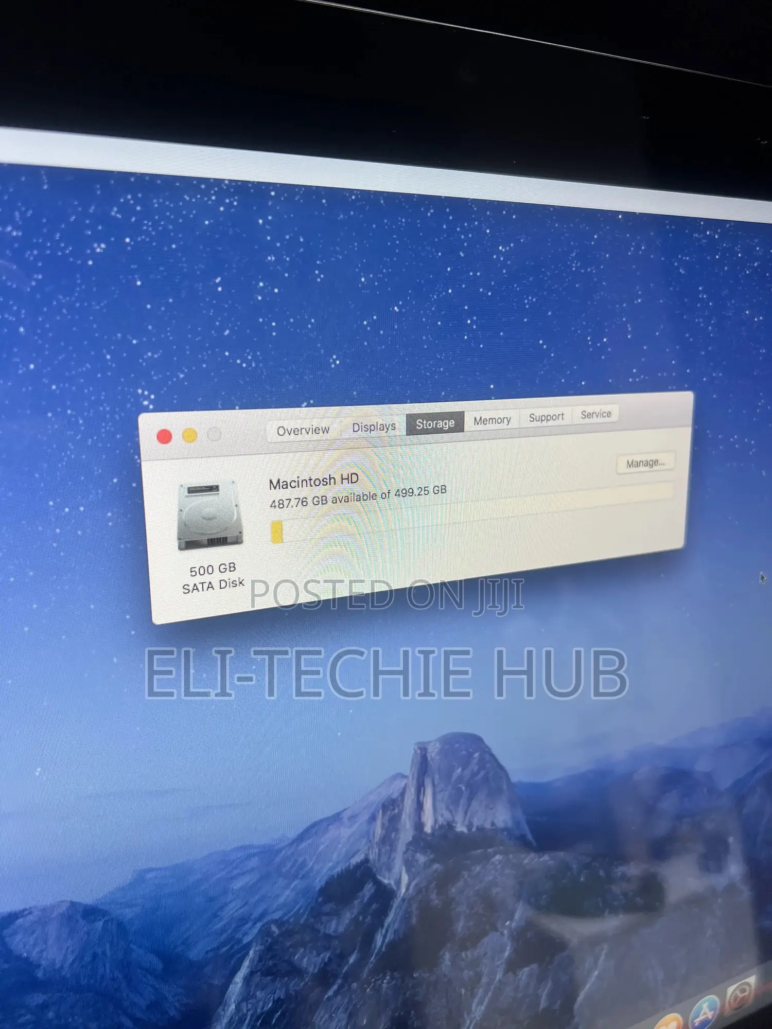 Desktop Computer Apple iMac 4GB Intel Core i3 HDD 500GB