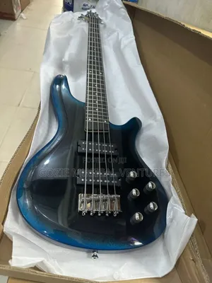 Ibanez SDGR 5-Strings Bass Guitar Sky Blue  and Red Colour