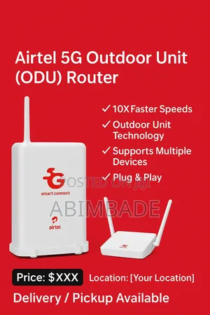 Airtel 5g Odu Unlimited Router (Smart Connect)