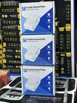 58mm Portable Thermal Printer Bluetooth