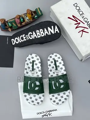 Dolce Gabbana Branded Slides
