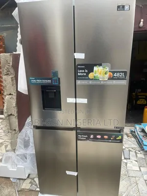 Hisense Inverter 482l Pureflat Slim Series 4-Door Refrigerator Set