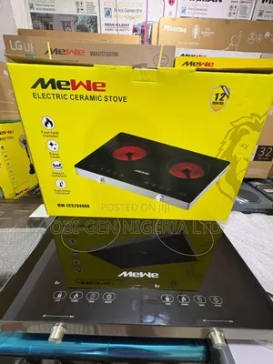 Mewe Mw-Ecs2048bk Electric Ceramic Stove Set