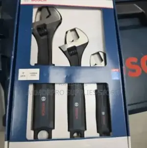 Set of Bosch Adjustable Spanner