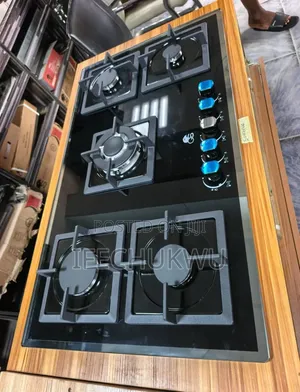 Quality Gs Inbuilt Premium Luxury Design 5 Burners Gas Cooker Hob Etc,