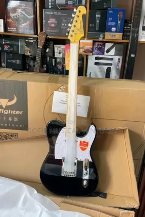 Black Colour Bullfighter Telecaster Electric Lead Guitar