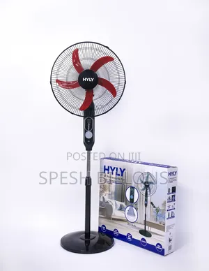 Hyly 18" Rechargeable Fan With Bulb Remote, Can Serve as Power Bank