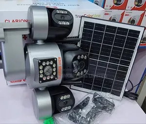 Powered Smart Solar Triple Lens Camera