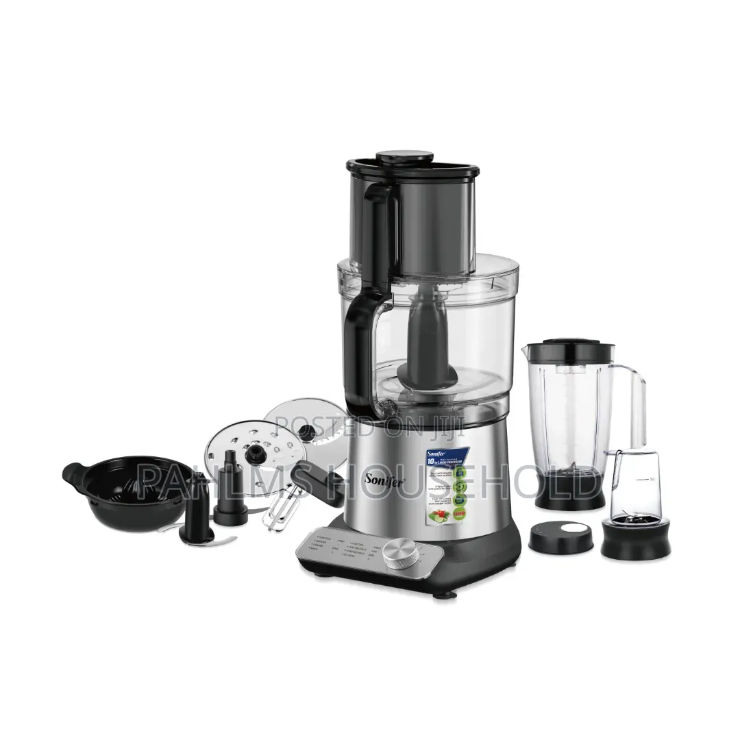 Multipurpose 10-in-1 Sonifer Food Processor