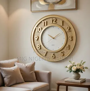 50cm New Modern Wall Circle Article Class Wall Clock