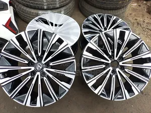 Sporky Black /Silver 18 Inch Wheels