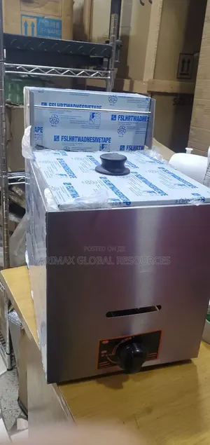 Single Basket Gas Fryer Tabletop