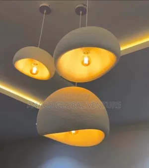 Modern Wabi Sabi Pendant Light With Bulb