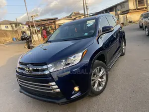 Toyota Highlander Limited Platinum 4x4 V6 (3.5L 6cyl 8A) 2017 Blue