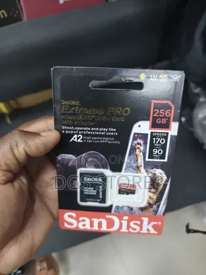 Sandisk Extreme Pro 256gb Micro 170mbs Memory Card